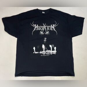 Hazeroth Arsenal Graphic T-shirt Men XXL Black Short Sleeve Music